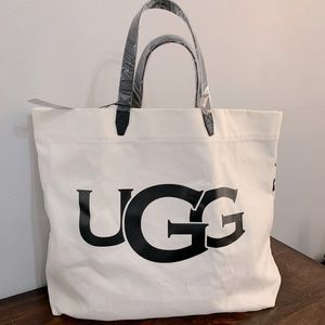 Ugg Canvas Logo Tote